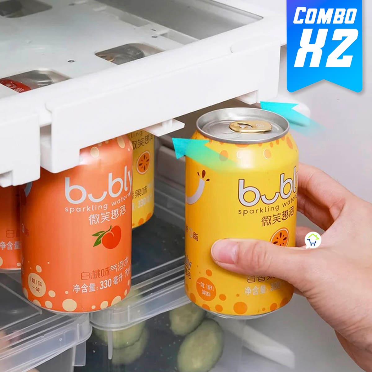 Miniatura 4 de Organizador De Bebidas X2 CENC-042X2